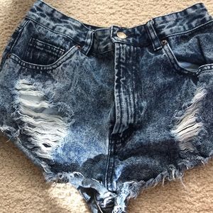 Forever 21 high waisted shorts only worn once